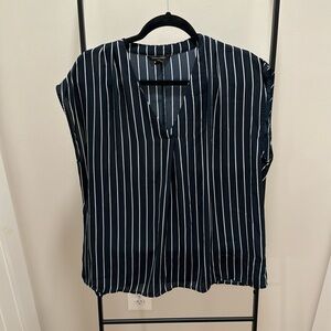 Pinstripe Blouse